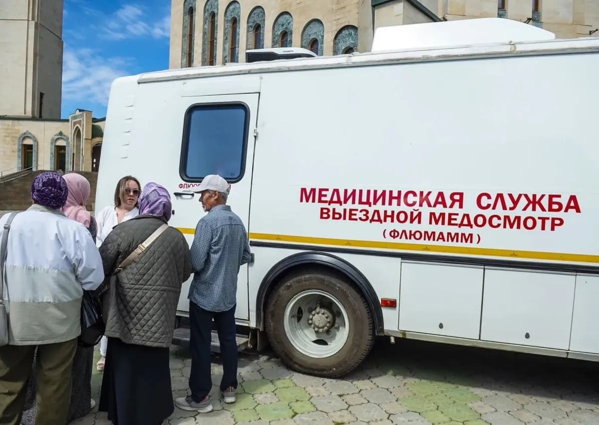 В Нижнекамске более 150 человек прошли диспансеризацию у мечети
